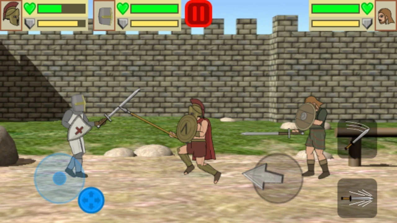 Medieval Warriors Arena screenshot